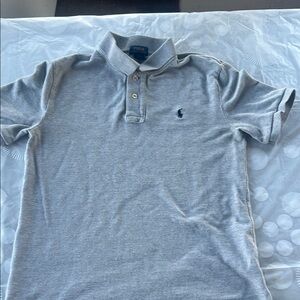 Polo by Ralph Lauren Gray Classic Polo Shirt kids size 14-16